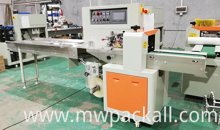 Full Automatic Frozen Food Flow Packing Machine horizontal pillow packing machine pillow packaging machine